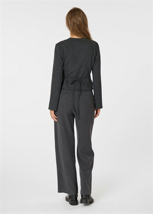 Simmi wrap bluse Antracit Neo Noir 